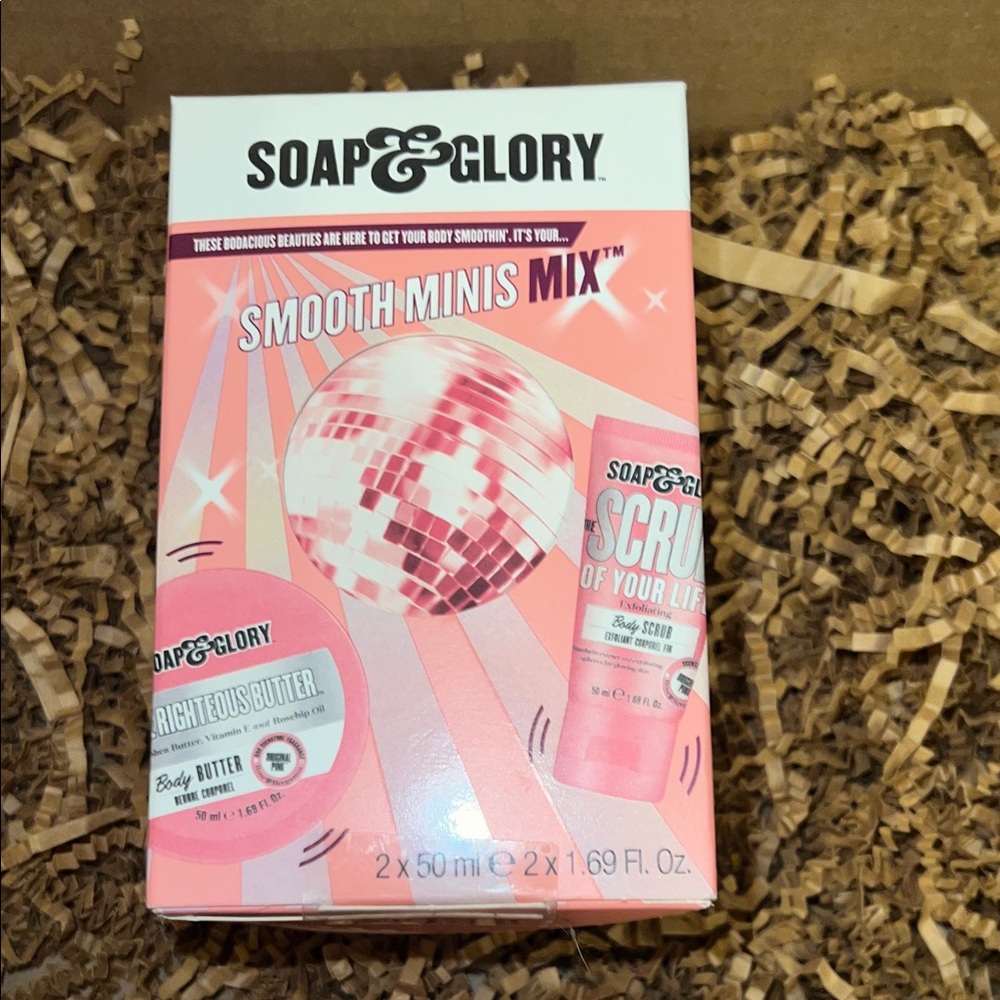 Soap & Glory Smooth Minis Mix - Pink and White